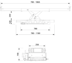 Ac Frihjulslyft Sd20Phl-W
