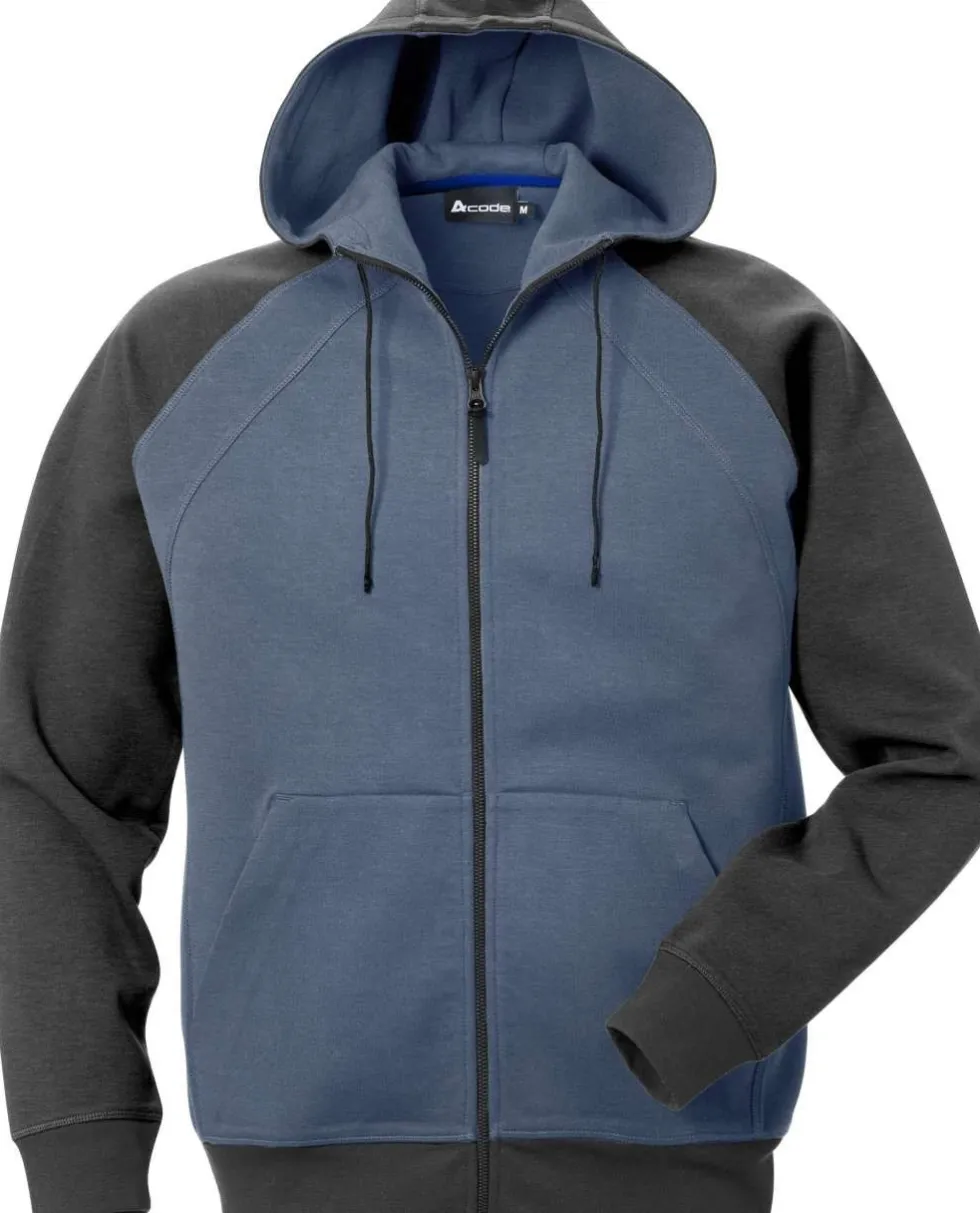 Acode Sweatshirtjacka Huva 1757 DF