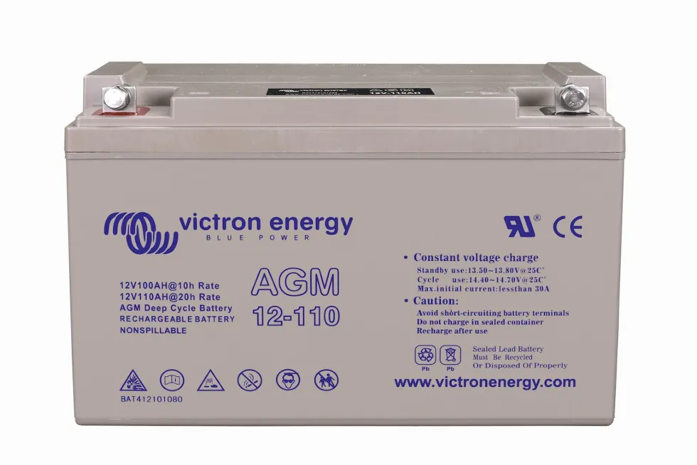 AGM Deep Cycle Batteri 12V/110Ah