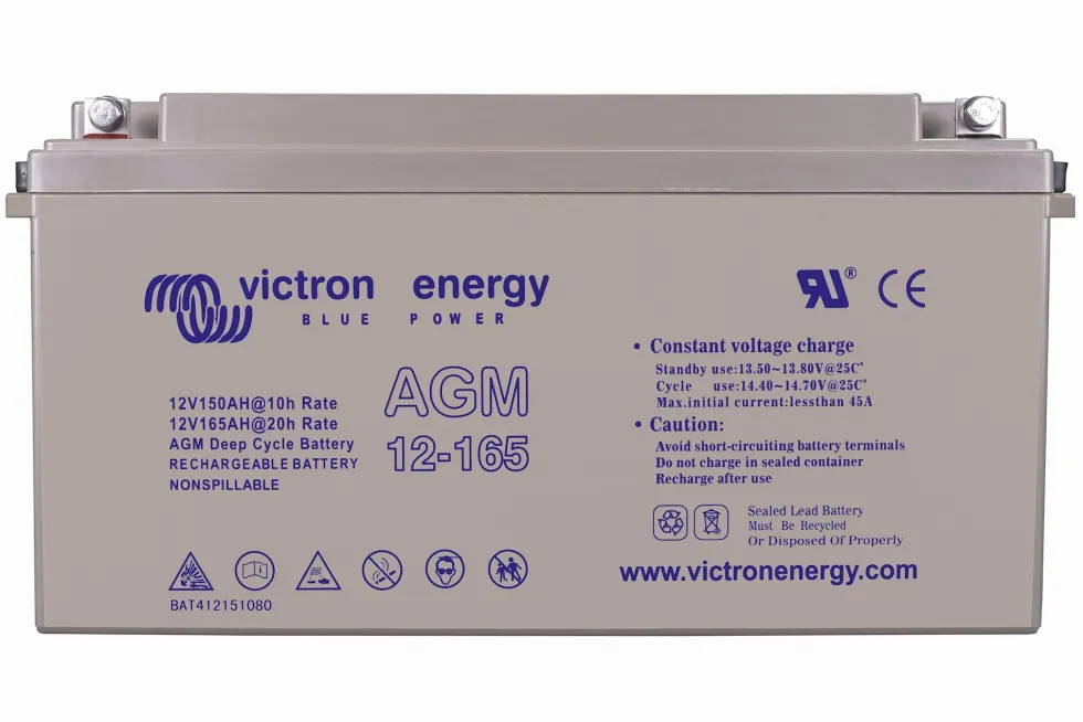 AGM Deep Cycle Batteri 12V/165Ah