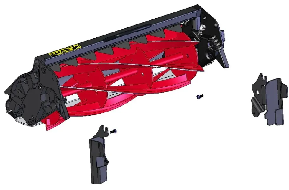 Allett 17" (43 cm) ersättningsklippcylinder med 6 blad för Cambridge 43