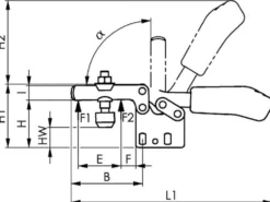 Amf Snabbspännare 6832, horisontell