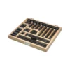 Amf Spännverktygsats 6520 M20x22mm 46 delar, i träetui