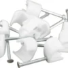 Amiga Ledningshållare Vit 6x9 Oval 10-pack