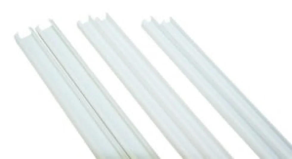 Amiga Ledningslist Vit 8-10mm Självhäftande