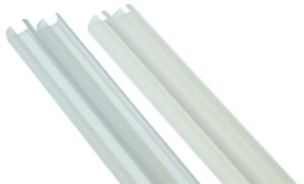 Amiga Ledningslist 7,5x6 mm 1m Transp. Självhäft