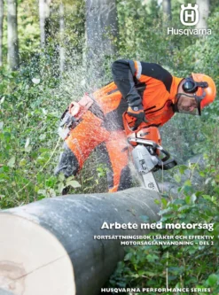 Arbete med motorsåg del 2