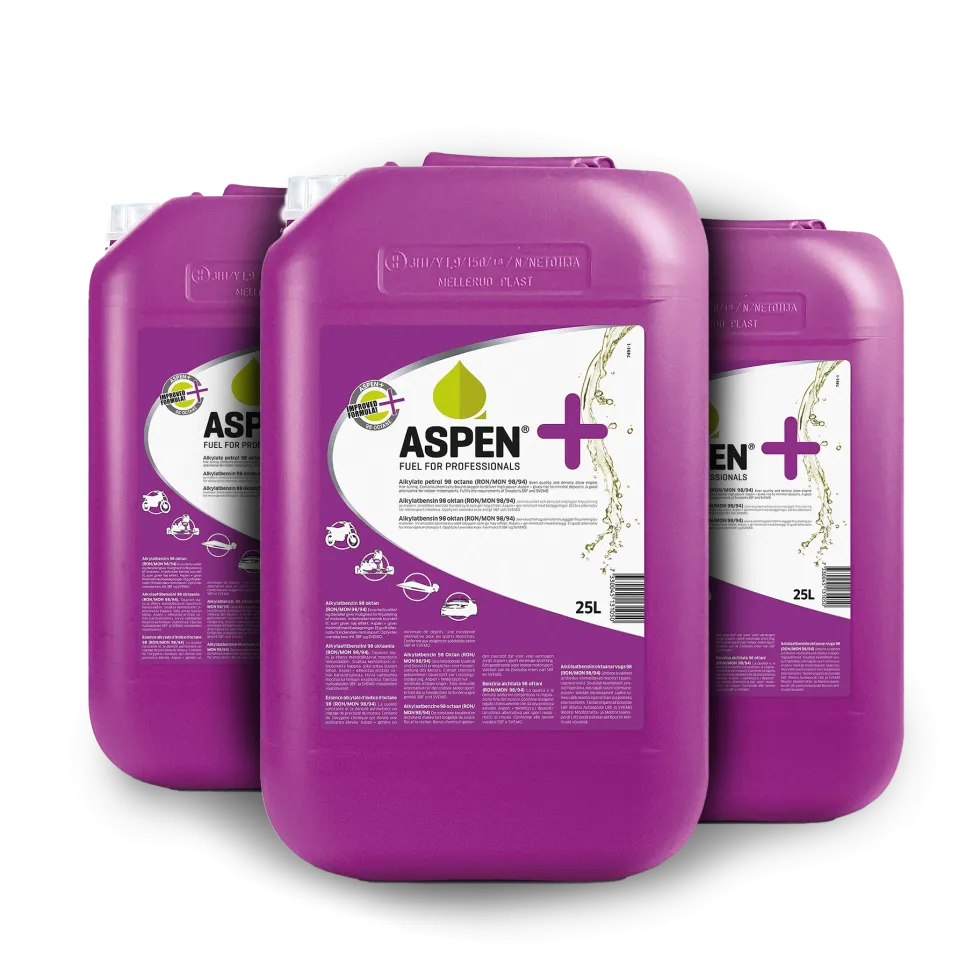 Aspen+ Halvpall 12st 25L Alkylatbensin