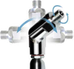Atlas Copco Svivelkoppling MultiFlex BSP-gänga
