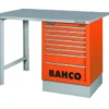 Bahco Arbetsbänk 1495K7CWB15TS 7 lådorådor 1500 mm orange stål