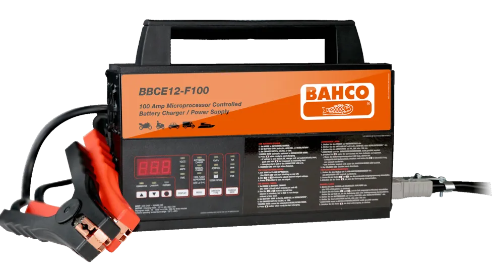 Bahco Batteriladdare BBCE12-F100 12V, 100A