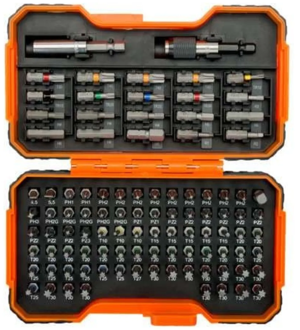 Bahco Bitssats 59/S100BC SL, PH, PZ, T, TR, H, R 100 delar