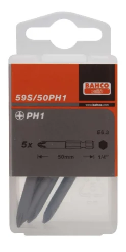 Bahco Bits 59S 1/4'' PH 50mm