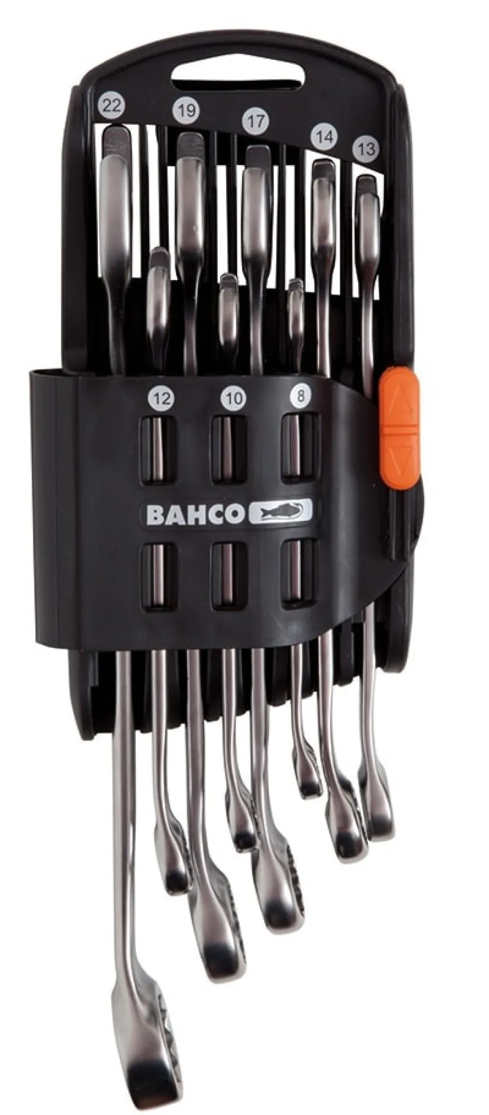 Bahco Blocknyckel 111M/SH8 i sats 8-22mm 8 delar, i hållare