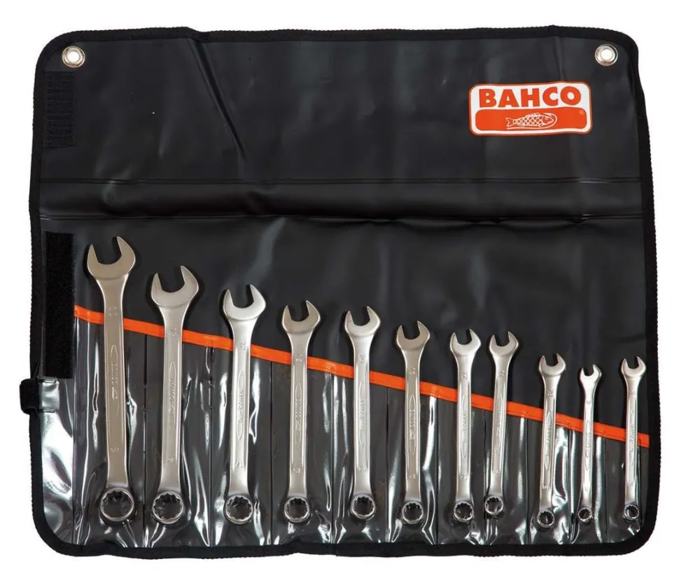 Bahco Blocknyckel 111M/11T i sats 8-22mm 11 delar, i etui