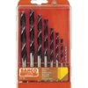 Bahco Borrset Träspiralborr 9646-SET-8 3-10 mm