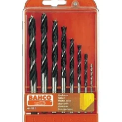 Bahco Borrset Träspiralborr 9646-SET-8 3-10 mm