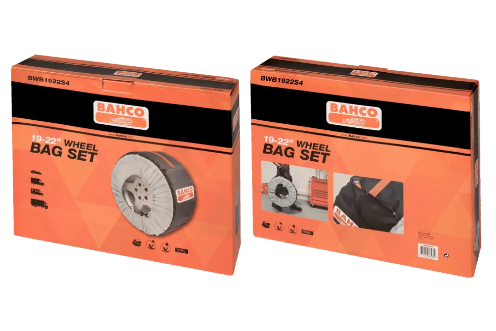 Bahco Fälg-/däckskydd BWB1418S4, sats med 4 st