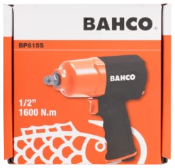 Bahco Mutterdragare BP815S, tryckluft, 1/2, med dubblahammare 1600Nm