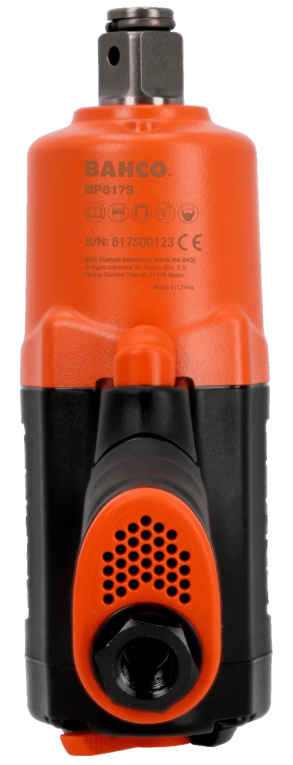 Bahco Mutterdragare BP817S, tryckluft 3/4, med dubbla hammare 2300Nm