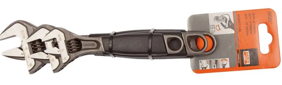 Bahco Skiftnyckel i sats ADJUST3-90 ERGO 3 delar 9070,9071,9072