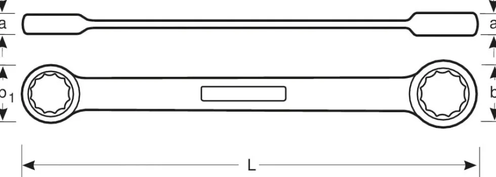 Bahco Spärringnyckel S4RM, 4-i-1