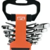 Bahco Spärrkombinyckel 10RM/SH6 i sats 8-19mm 6 delar, korta, i hållare