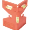 Bahco Stolpvattenpass 466-POST plast 80x120mm, magnetiskt