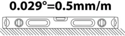 Bahco Vattenpass 466 aluminium