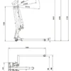 Bahco Verkstadskran BH6PC600 600 kg