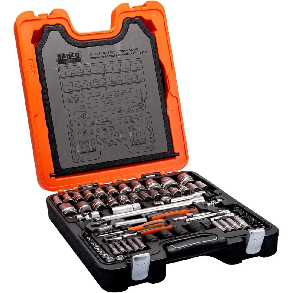 Bahco Verktygssats S87+7 94 delar
