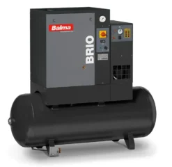 Balma Skruvkompressor Brio.E 5,5kW 10 bar 200 l med kyltork