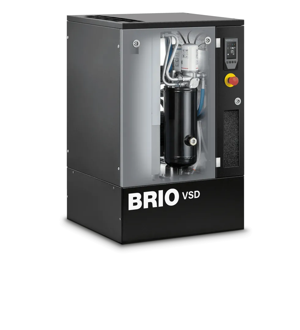 Balma Skruvkompressor Brio VSD.I 2,2kW 10 bar med inverter