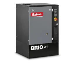 Balma Skruvkompressor Brio VSD.I 7,5kW 8 bar med inverter