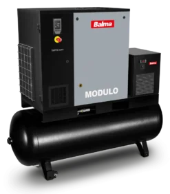Balma Skruvkompressor Modulo PM.IE 11kW 10 bar 270 l med inverter och kyltork