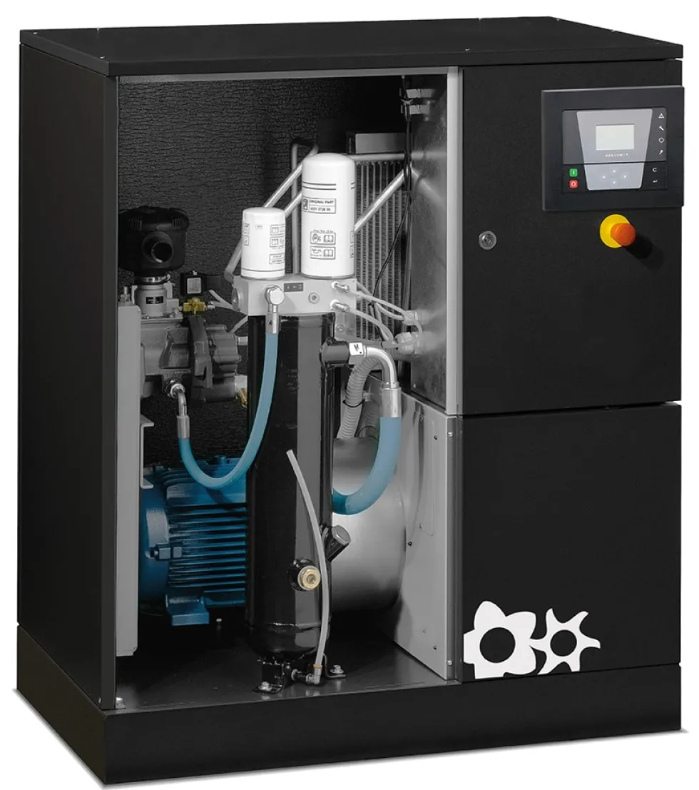 Balma Skruvkompressor Modulo.E 7,5kW 10 bar med kyltork