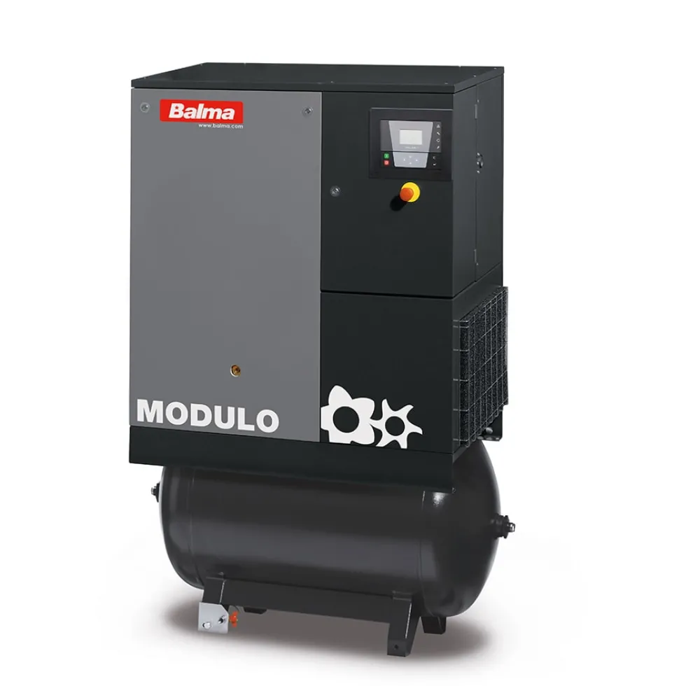 Balma Skruvkompressor Modulo.E 15kW 10 bar 270 l med kyltork
