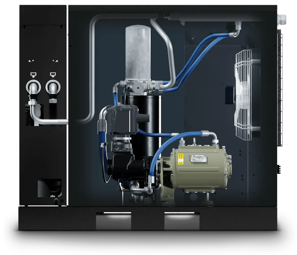 Balma Skruvkompressor Modulo XPM.I 15kW 10 bar med inverter