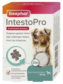 Beaphar IntestoPro Tabletter Hund >20kg 20 tabletter