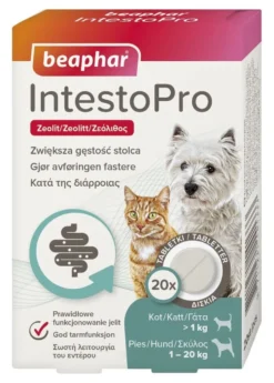 Beaphar IntestoPro Tabletter Hund/Katt <20kg 20 st