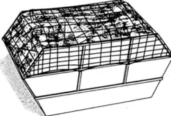 Bema Containernät PE Maska 45x45mm