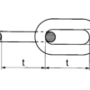 Bema Handelskätting, halvlånglänkad 5x28mm, klass 2