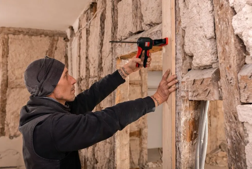 Bessey Enhandstving med roterande handtag