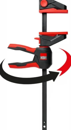 Bessey Enhandstving med roterande handtag