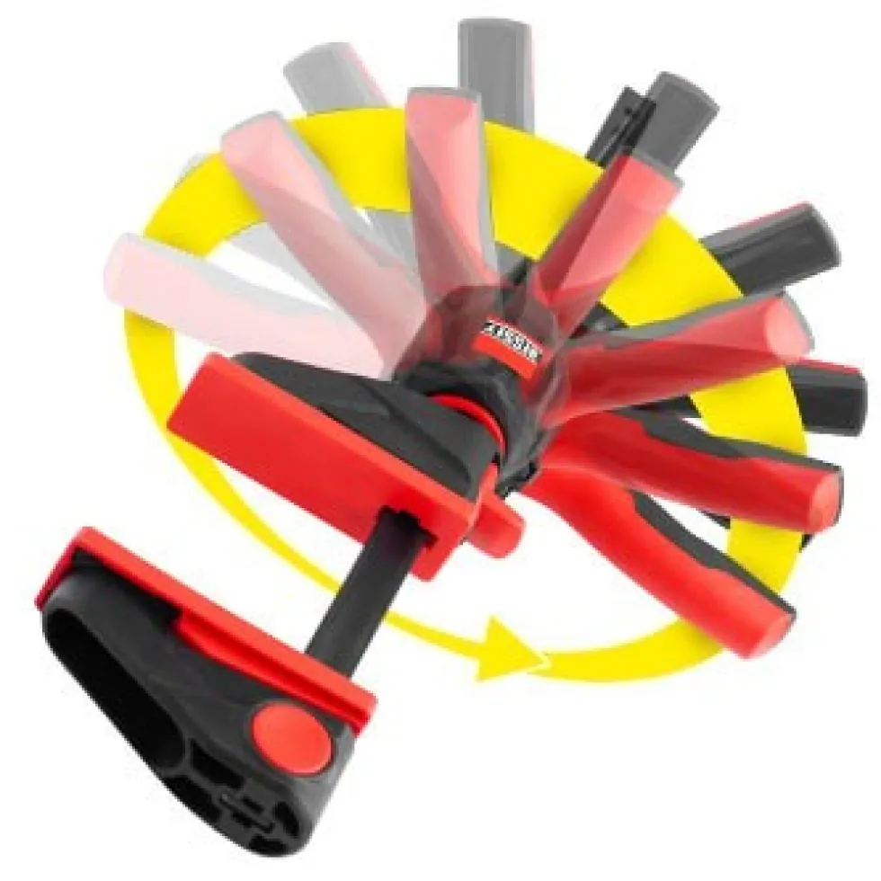 Bessey Enhandstving med roterande handtag