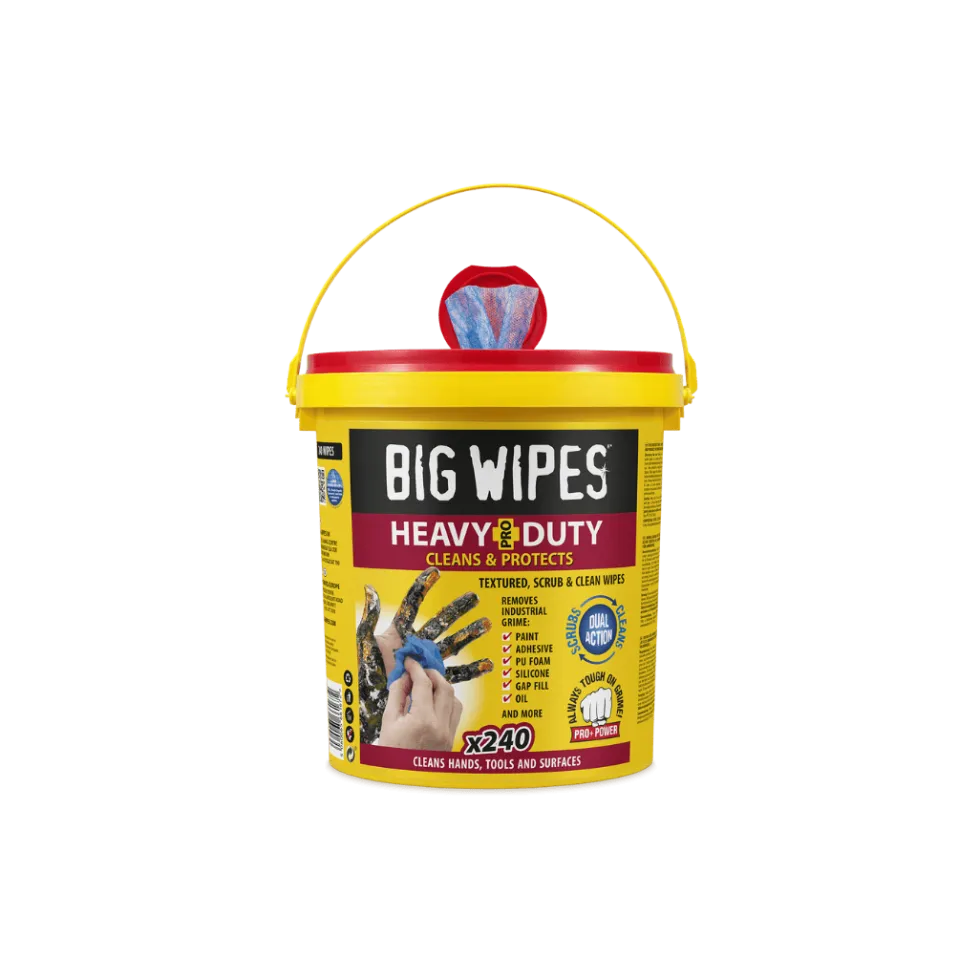 Big Wipes Rengöringsduk Heavy Duty Pro+ 27x21 cm 240-pack