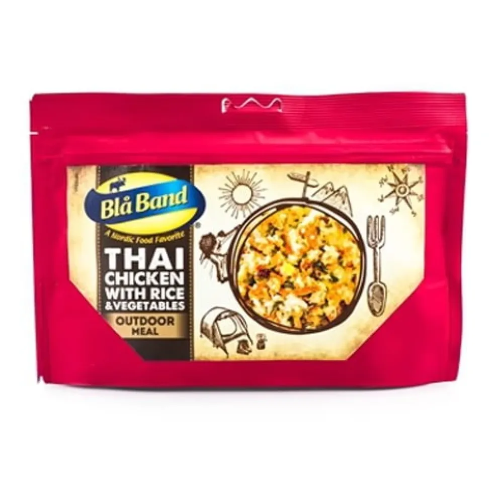 Blå Band Thaikyckling med ris och grönsaker