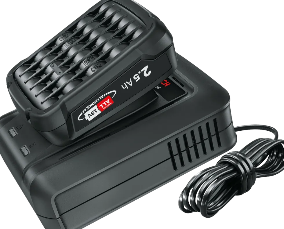 Bosch DIY Batteriset Starter Set 18 V 2.5AH AL18V-44