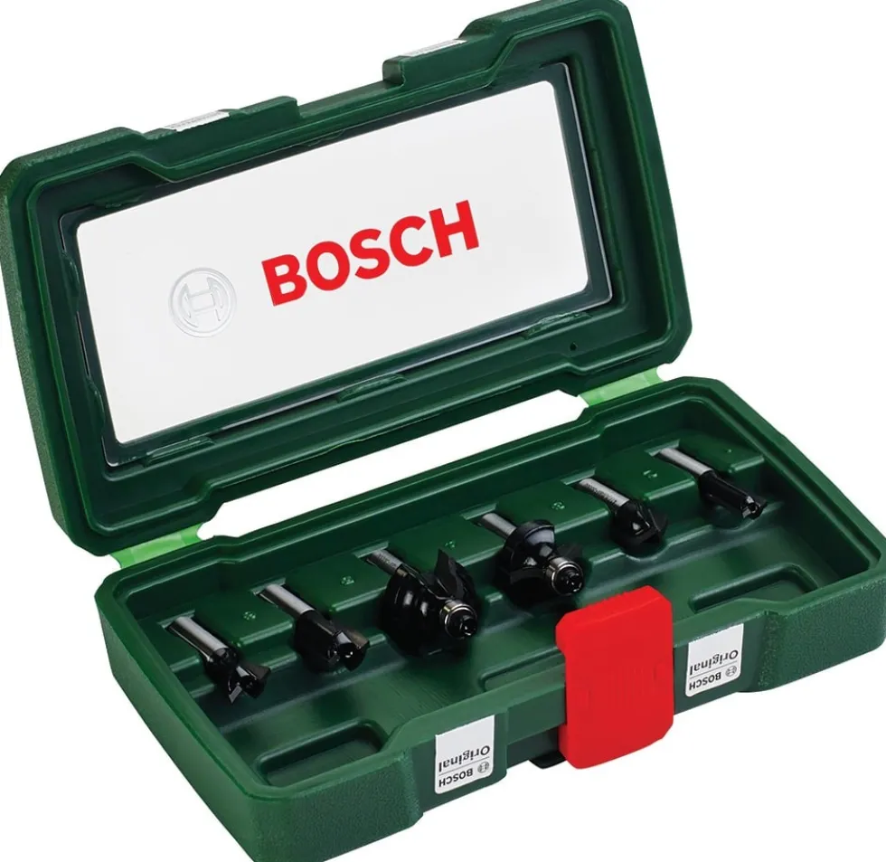 Bosch DIY Frässtålset HM Mix 8mm 6 delar