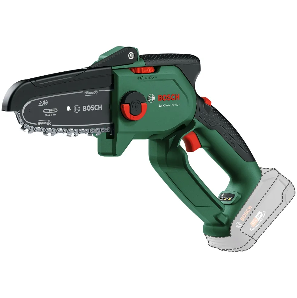 Bosch DIY Grensåg Easychain 18V-15-7 utan batteri och laddare